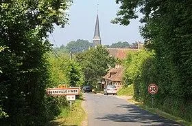 Image qui illustre: Village de Gonneville-sur-Mer
