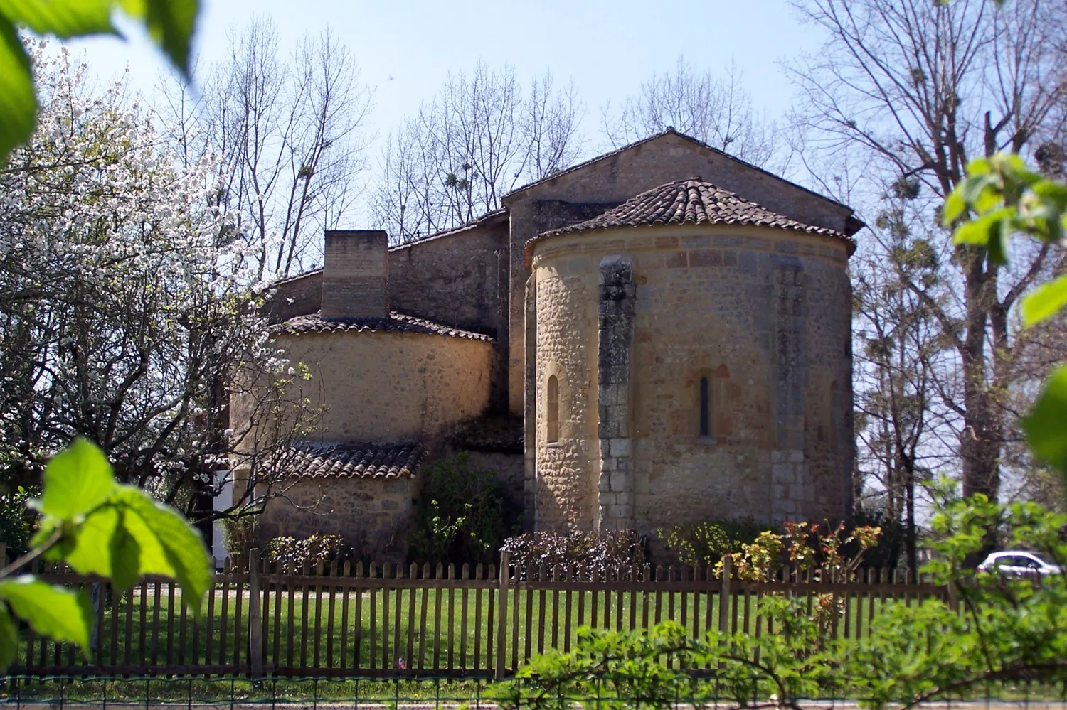 Image qui illustre: Eglise Saint-Maurice d'Aubiac à Verdelais - 1