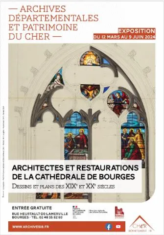 Image qui illustre: Architectes Et Restaurations De La Cathédrale De Bourges