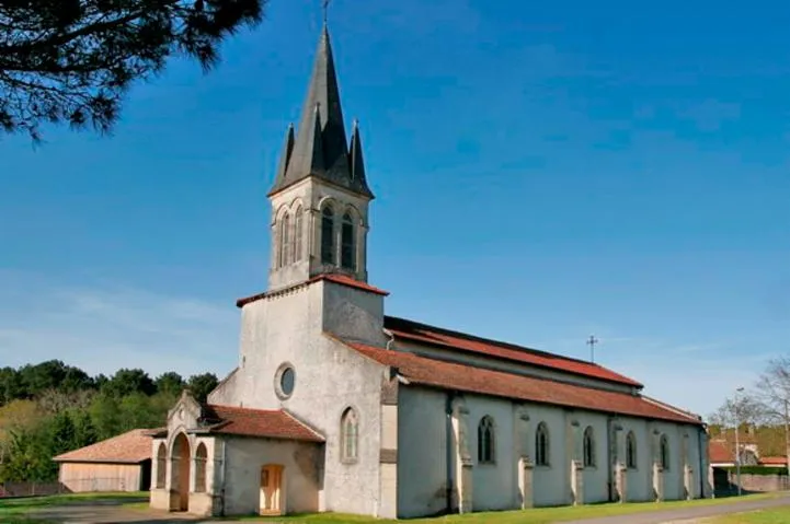 Image qui illustre: Eglise Notre-Dame d'Ychoux