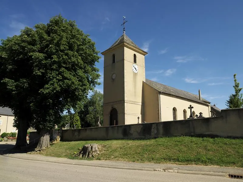 Image qui illustre: Église Saints-pierre-et-paul à Basse-Rentgen - 0