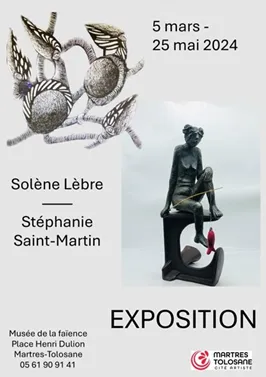 Image qui illustre: Exposition De Solène Lèbre & Stéphanie Saint-martin à Martres-Tolosane - 0