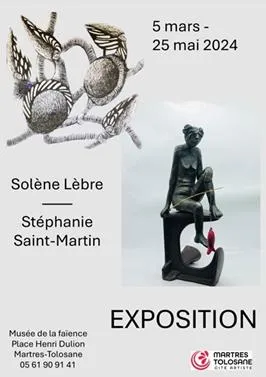 Image qui illustre: Exposition De Solène Lèbre & Stéphanie Saint-martin