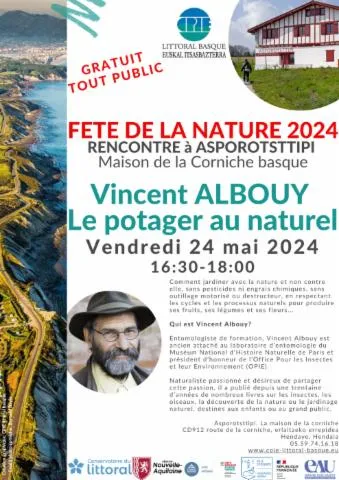 Image qui illustre: Fête De La Nature 2024 - Rencontre Avec Vincent Albouy