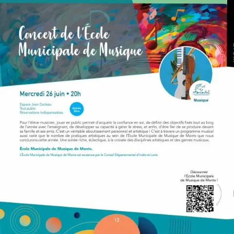 Image qui illustre: Concert De L’école Municipale De Musique
