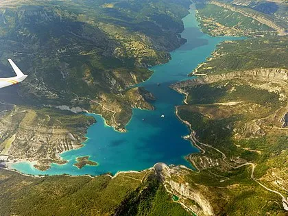 Image qui illustre: Lac de Castillon à Castellane - 0
