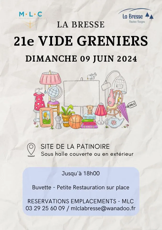 Image qui illustre: 21ème Vide Grenier à La Bresse - 0