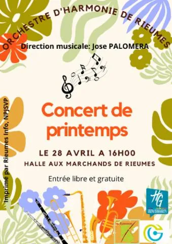Image qui illustre: Concert De Printemps De L’orchestre D’harmonie De Rieumes