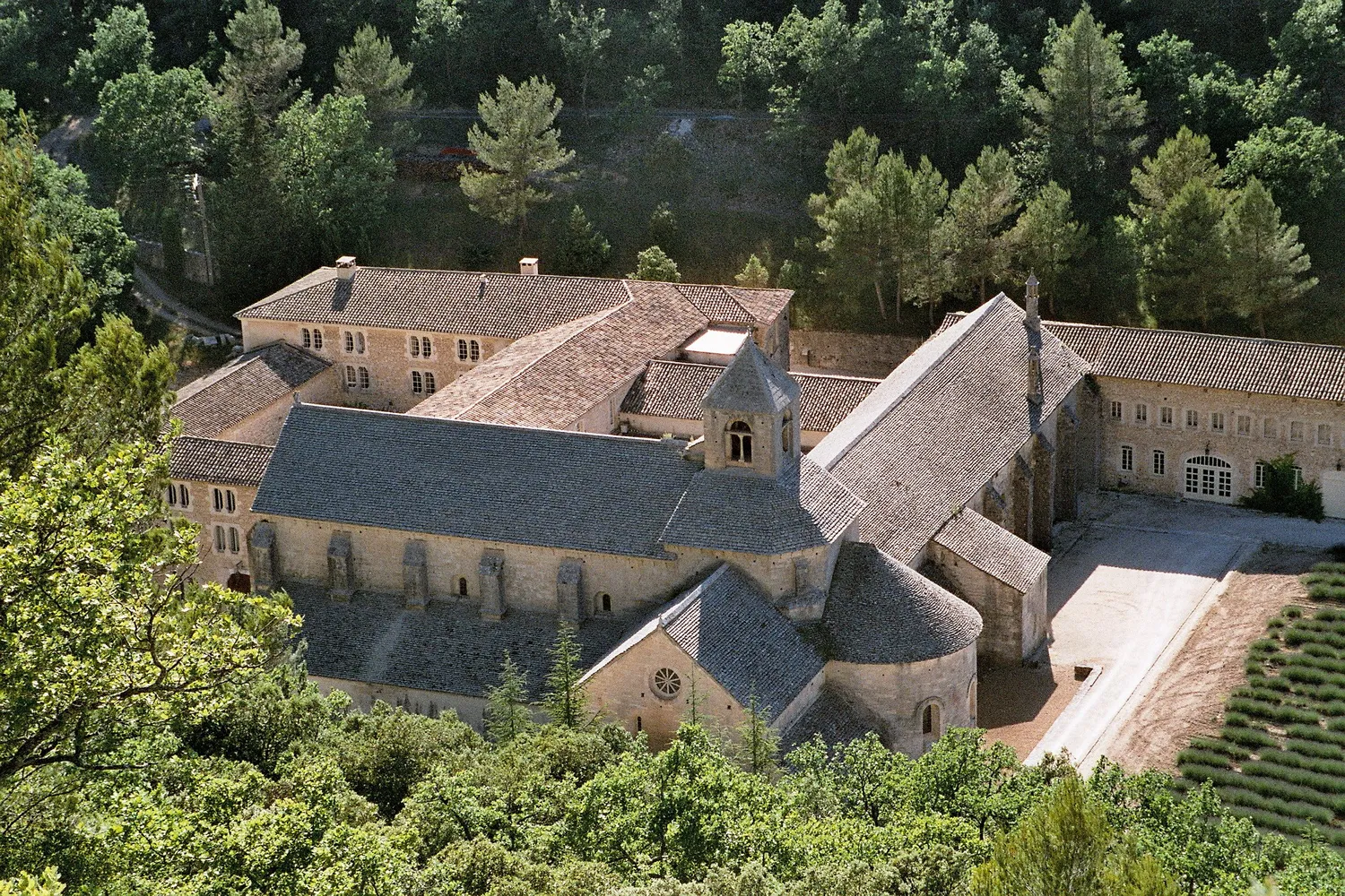 Image qui illustre: Abbaye Notre-dame De Sénanque à Gordes - 2