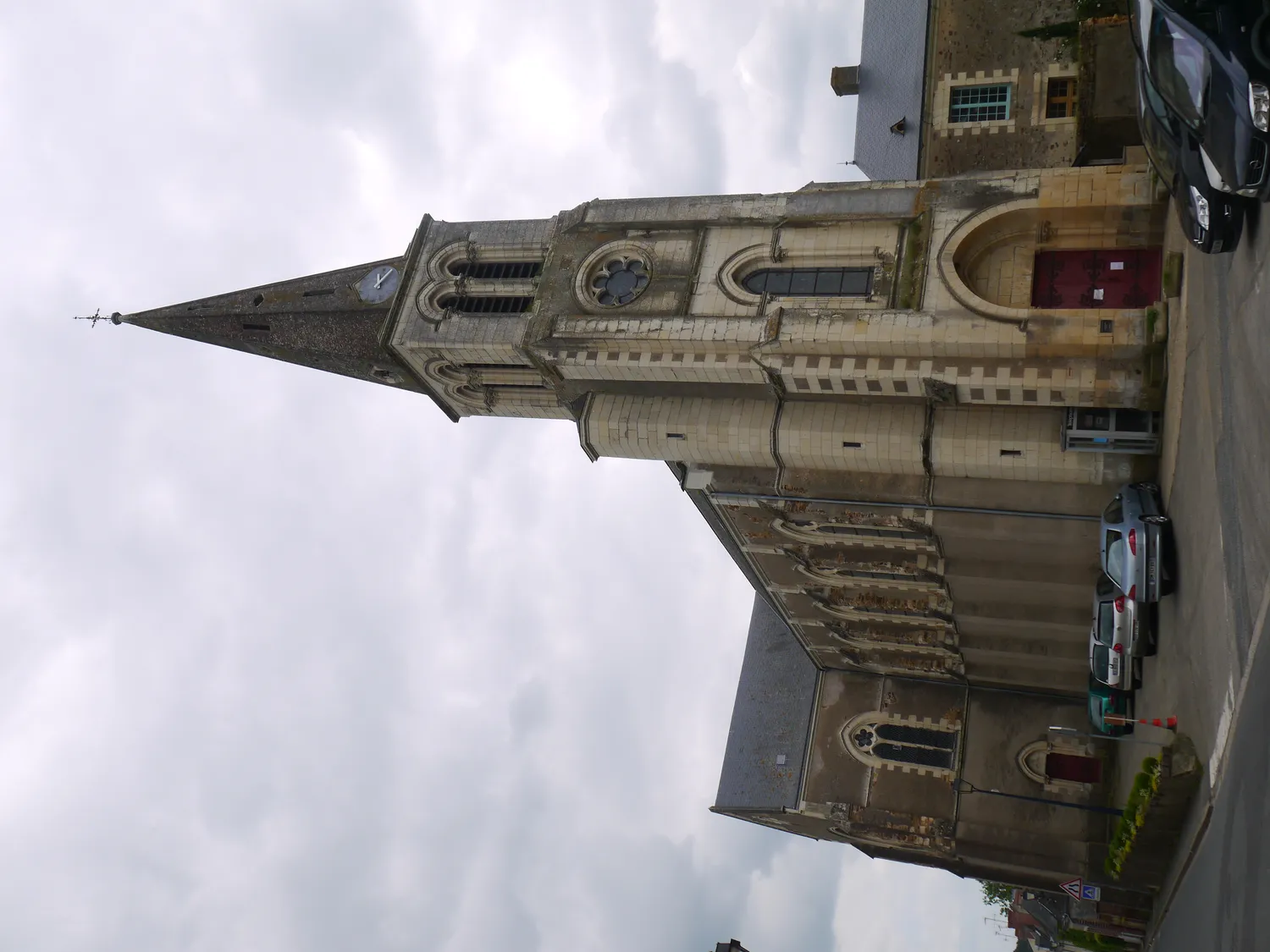 Image qui illustre: Église Saint-aubin - Chambellay à Chambellay - 0