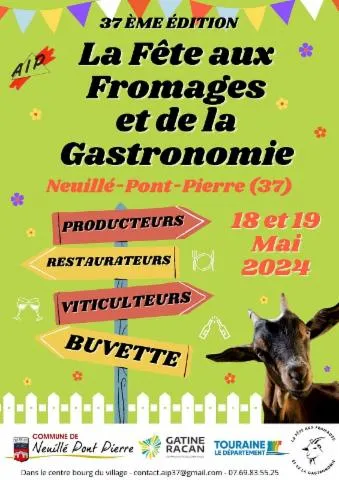 Image qui illustre: 37ème Edition De La Fête Aux Fromages Et De La Gastronomie