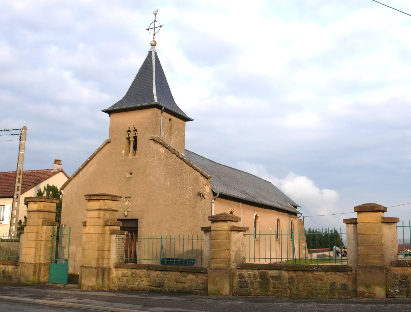 Image qui illustre: Chapelle Saint-hubert à Entrange - 0