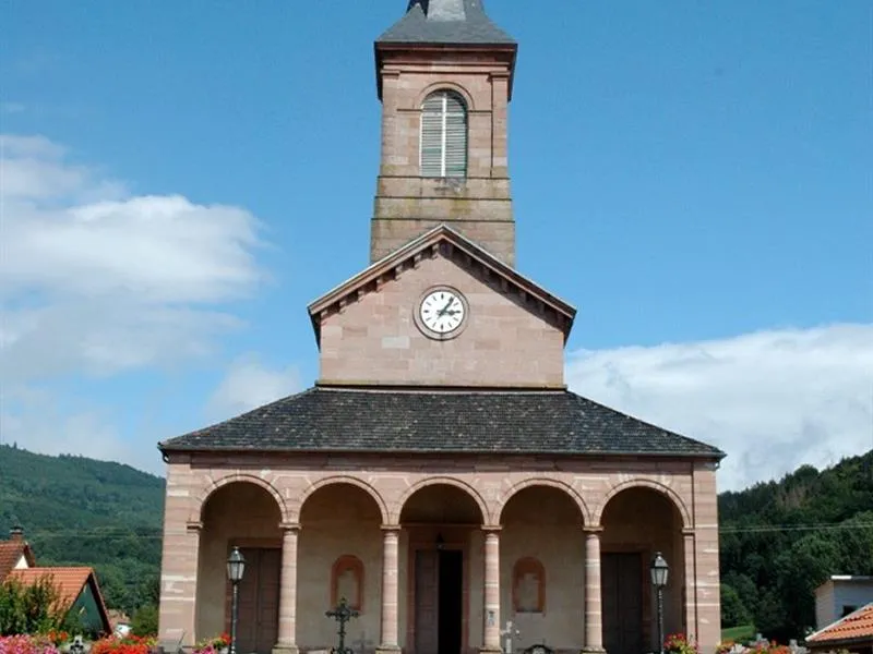 Image qui illustre: L'église  Paroissiale Saint Vincent à Ranrupt - 0