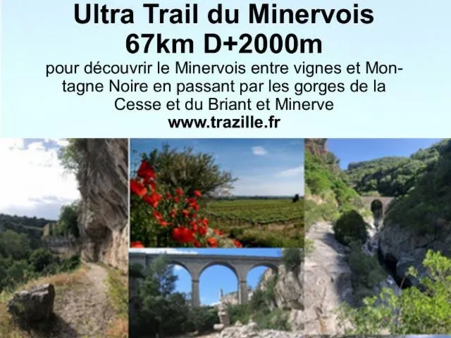 Image qui illustre: Tra'zille Et Ultra Trail Du Minervois