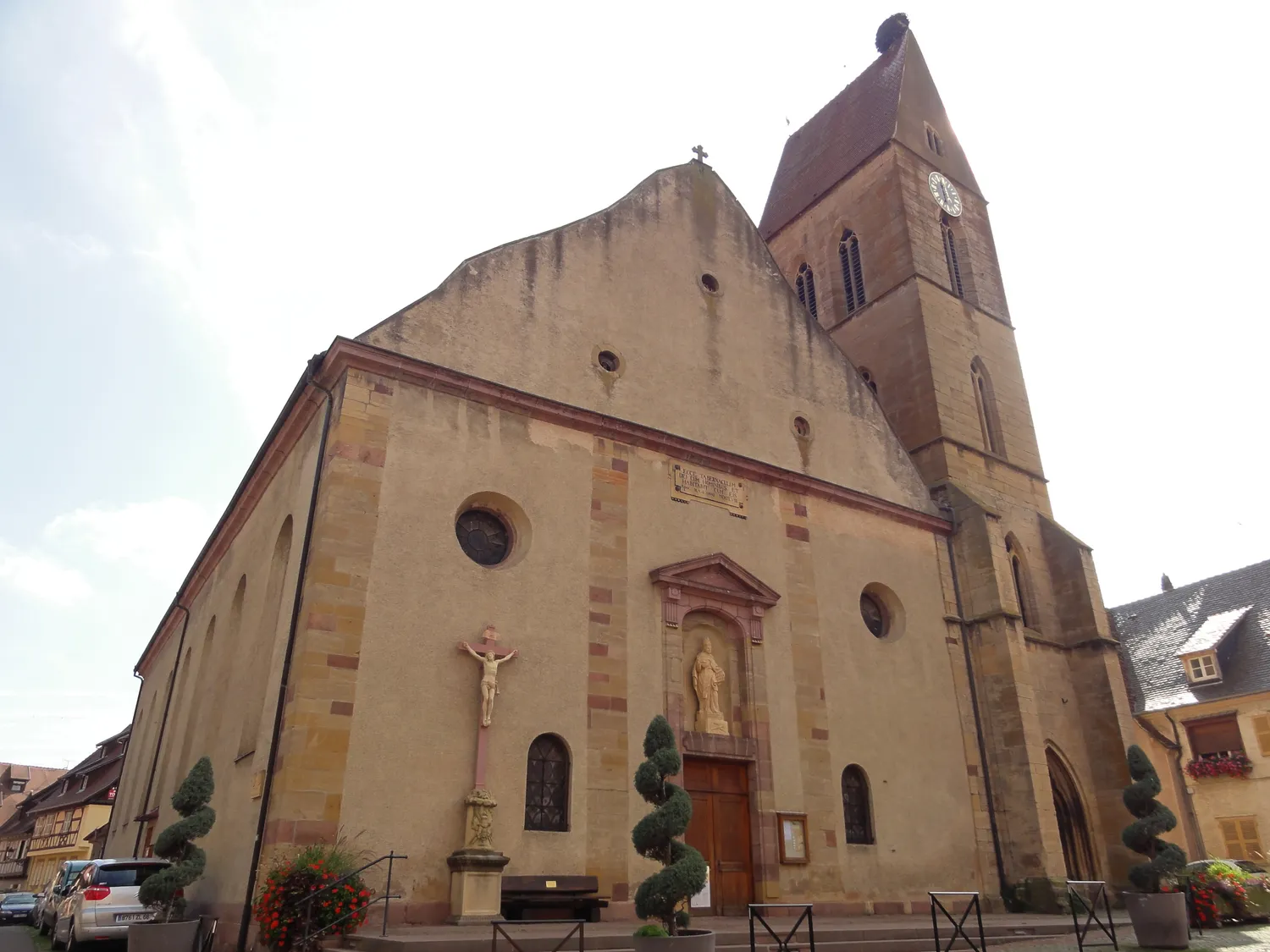 Image qui illustre: Eglise Saints-Pierre-et-Paul à Eguisheim - 0