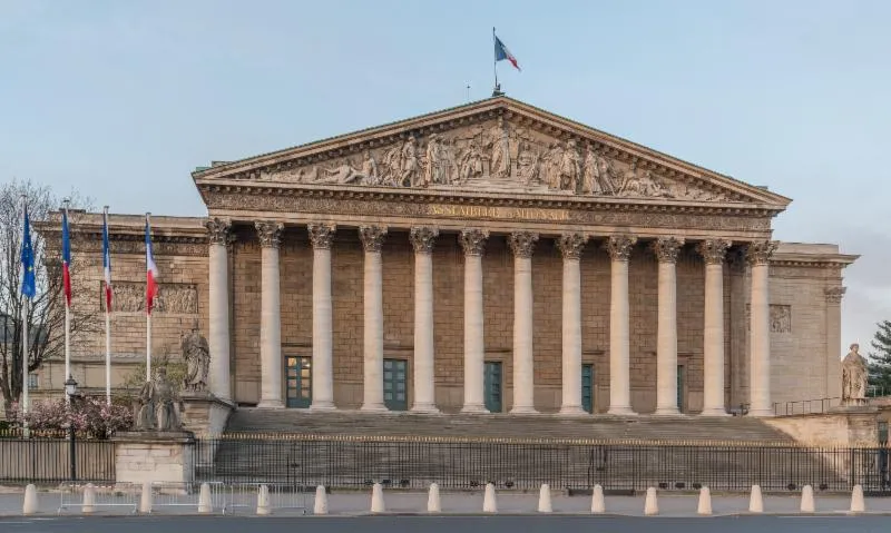 Image qui illustre: Assemblée Nationale - Palais Bourbon