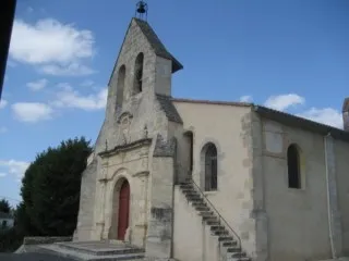 Image qui illustre: Eglise Saint-Hippolyte d'Arbanats à Arbanats - 0