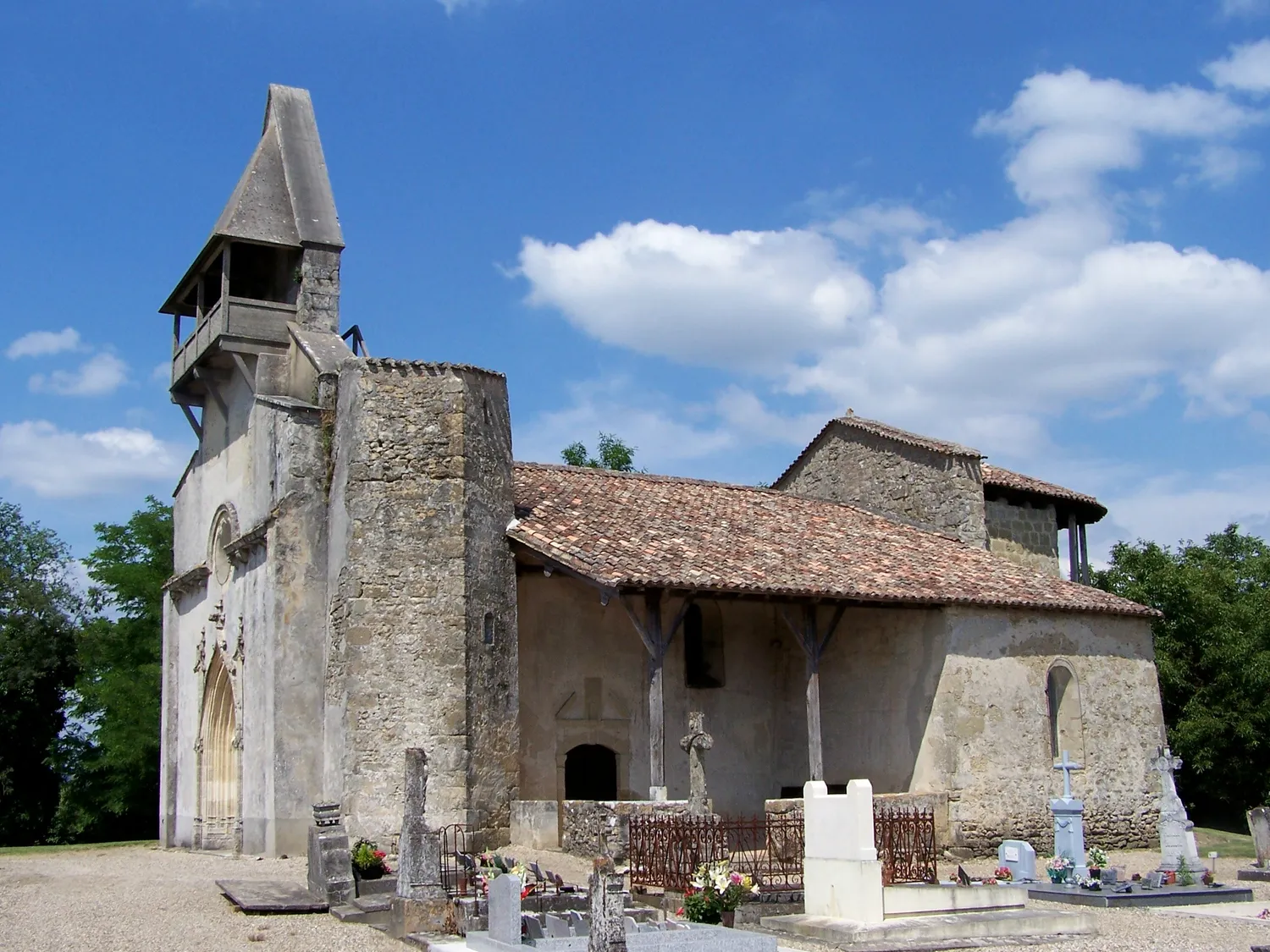 Image qui illustre: Eglise Saint-Romain à Castets et Castillon - 0
