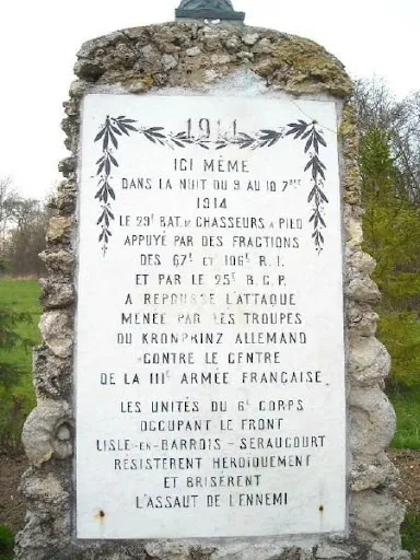 Image qui illustre: Monument De La Bataille De Vaux Marie à Rembercourt-Sommaisne - 1
