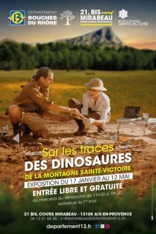 Image qui illustre: Sur Les Traces Des Dinosaures De La Montagne Sainte-victoire