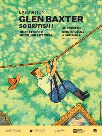 Image qui illustre: Exposition Glen Baxter, so british !