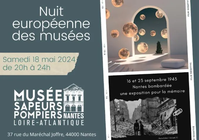 Image qui illustre: La nuit européenne du musée des sapeurs-pompiers de Loire-Atlantique