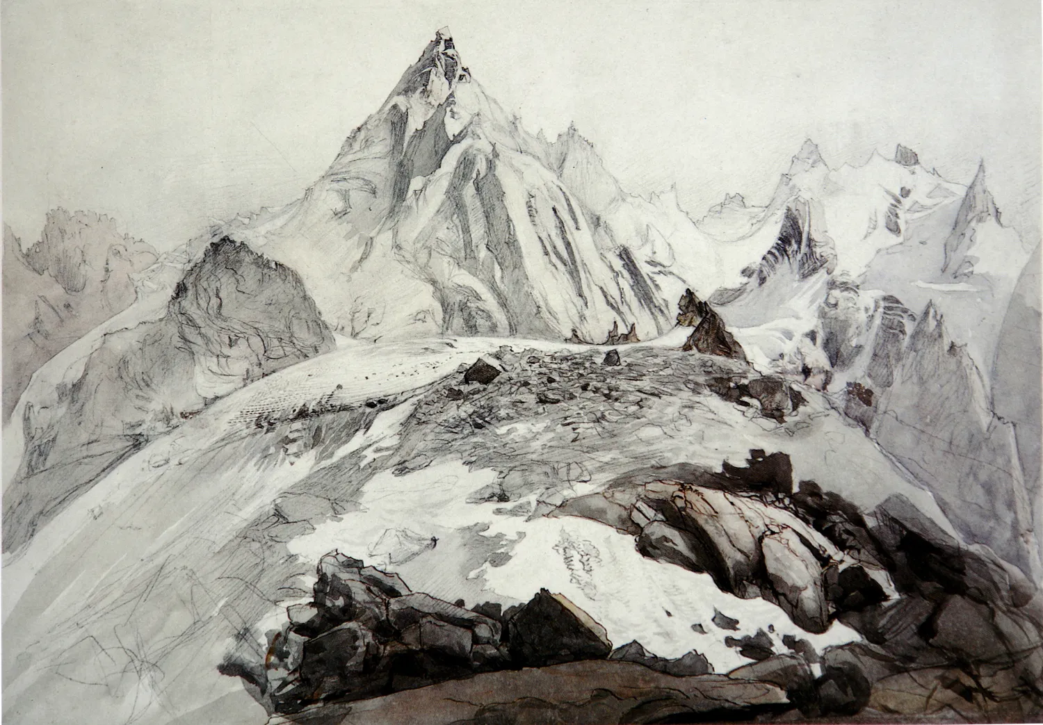 Image qui illustre: Aiguille de Blaitière à Chamonix-Mont-Blanc - 0
