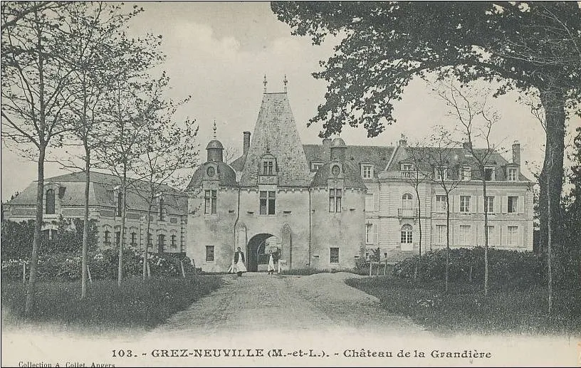 Image qui illustre: Château De La Grandière à Grez-Neuville - 0