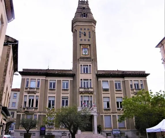 Image qui illustre: Hôtel de ville et Beffroi