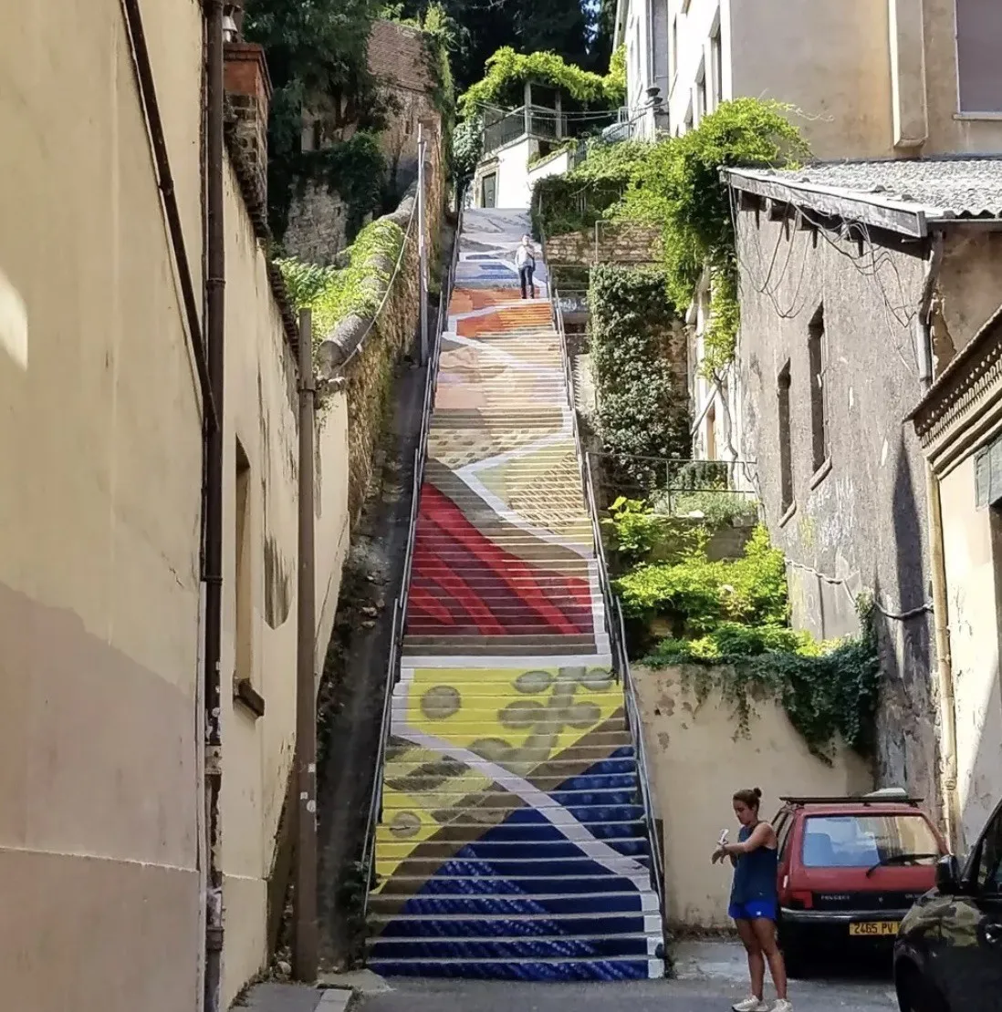 Image qui illustre: Escaliers Soulary à Lyon - 0