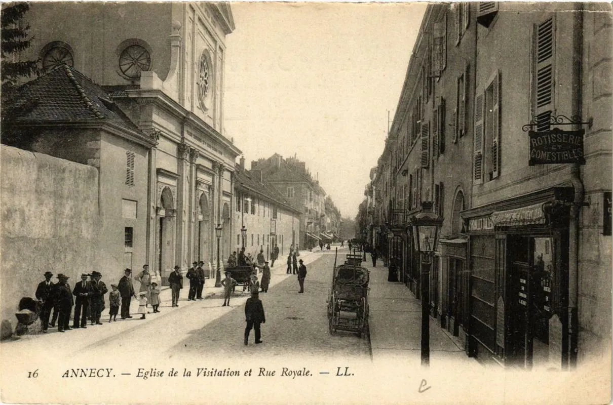 Image qui illustre: Rue Royale à Annecy - 1