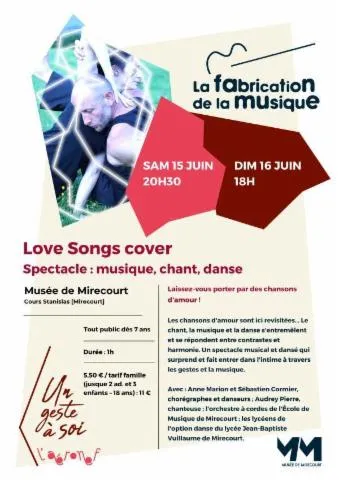 Image qui illustre: Spectacle Musical : Love Songs Cover