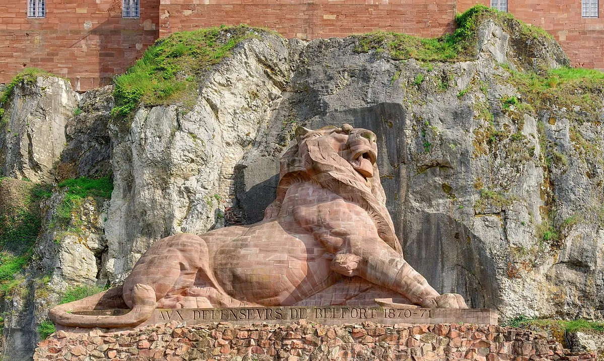 Image qui illustre: Le Lion De Bartholdi à Belfort - 0