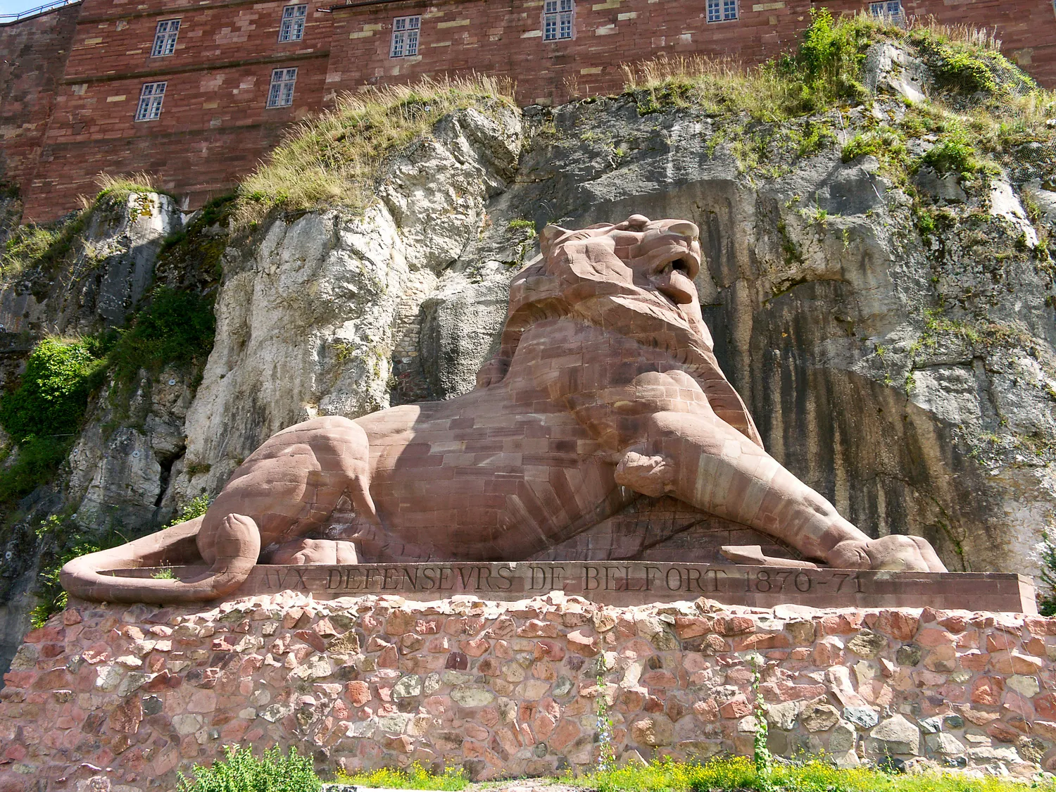 Image qui illustre: Le Lion De Bartholdi à Belfort - 1