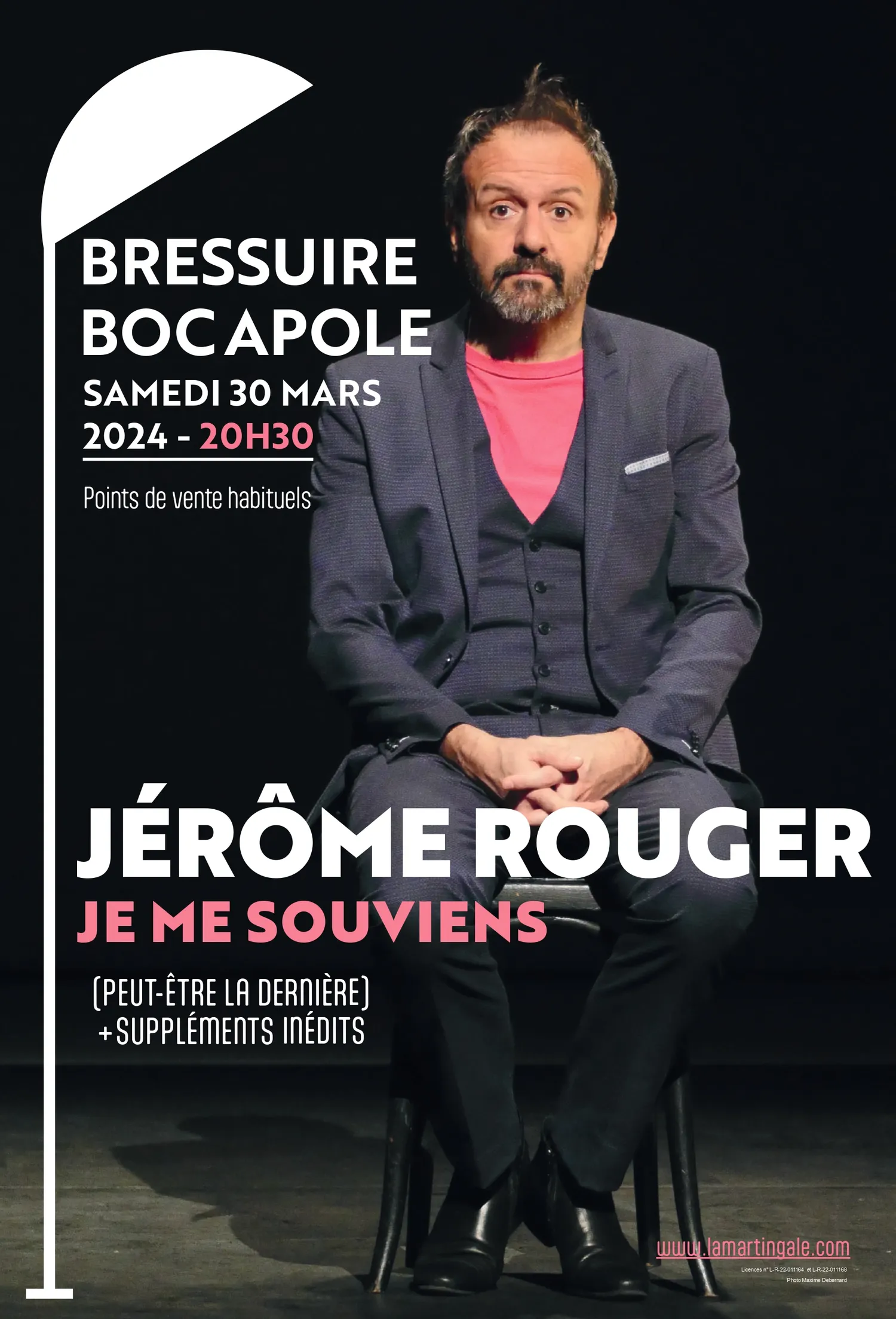 Image qui illustre: Spectacle - Jérôme Rouger "je Me Souviens" à Bressuire - 0