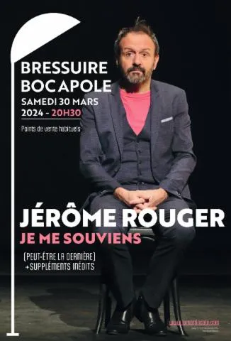 Image qui illustre: Spectacle - Jérôme Rouger "je Me Souviens"