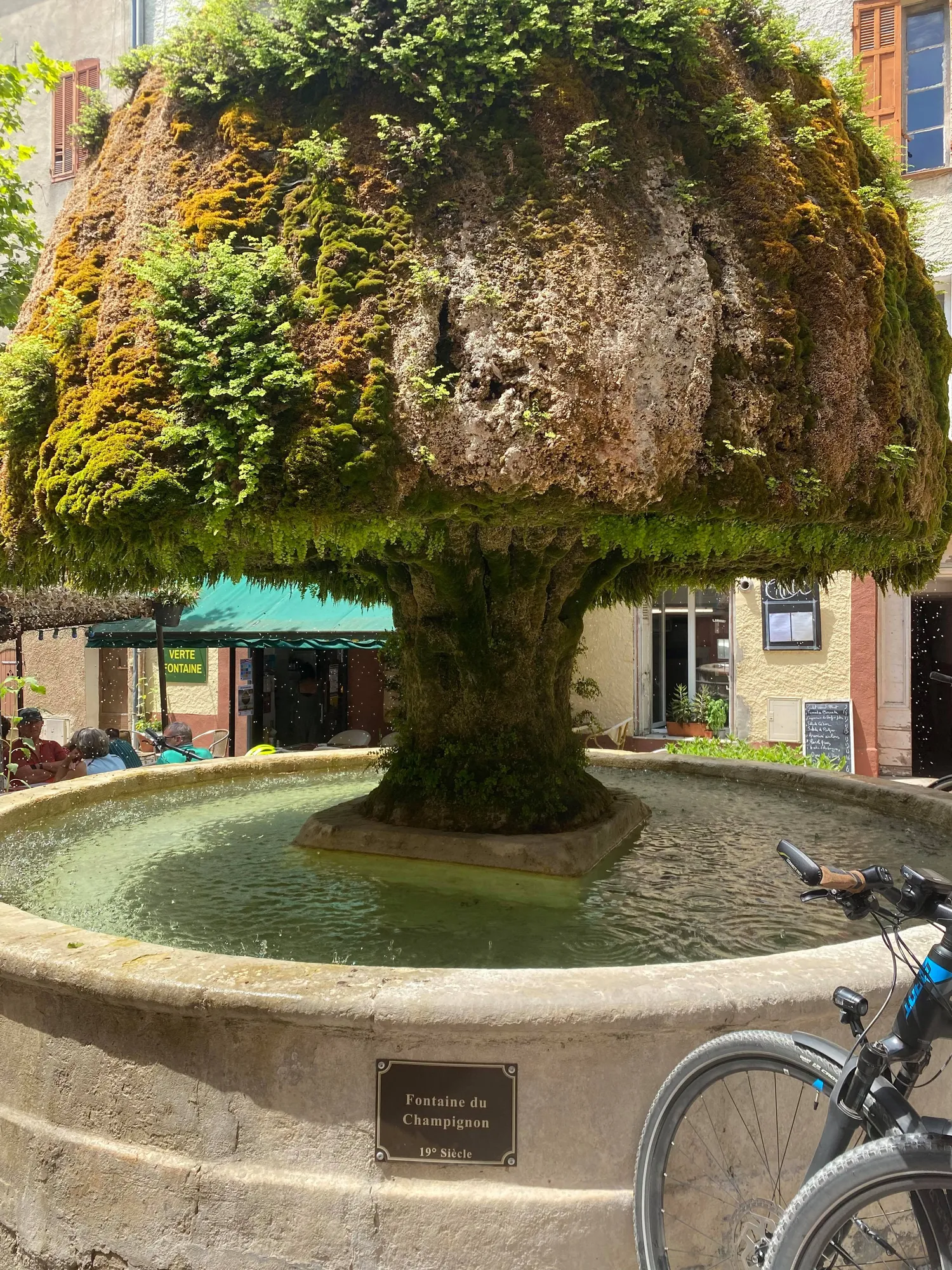 Image qui illustre: Fontaine du Champignon à Barjols - 0