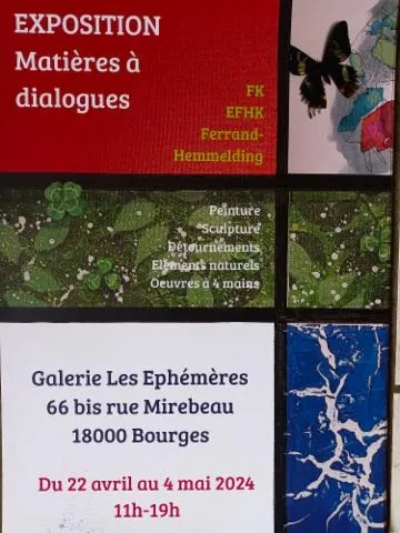 Image qui illustre: Exposition Matière À Dialogue
