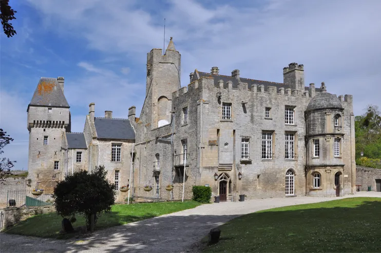 Image qui illustre: Château Fort à Creully sur Seulles - 1
