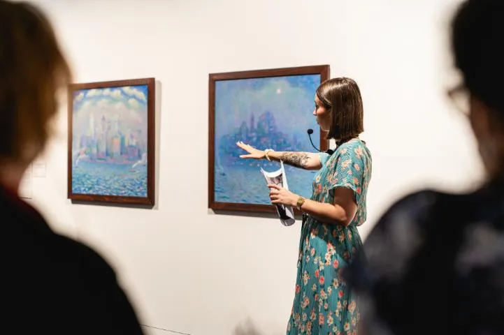 Image qui illustre: Visite en musique de l'exposition : l'impressionnisme et la mer
