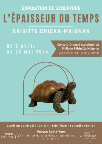 Image qui illustre: Exposition - Epaisseur Du Temps De Brigitte Crickx-maignan
