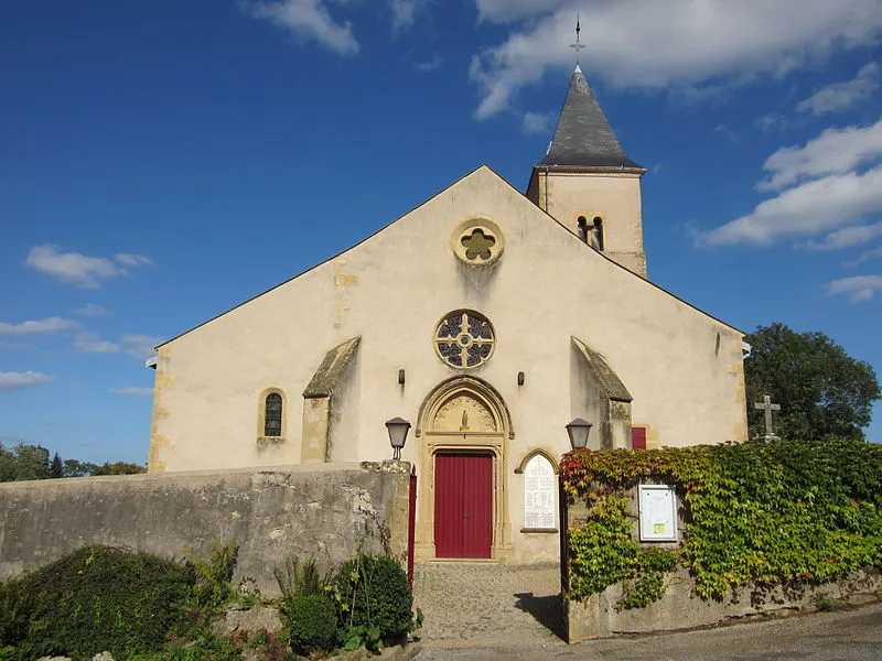 Image qui illustre: Eglise Sainte brigide à Plappeville - 1