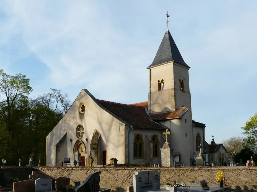 Image qui illustre: Eglise Sainte brigide à Plappeville - 2