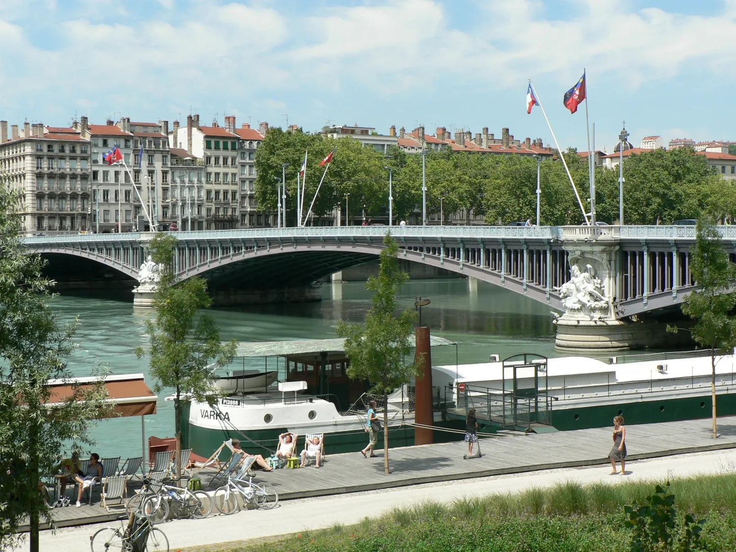 Image qui illustre: Pont Lafayette à Lyon - 0