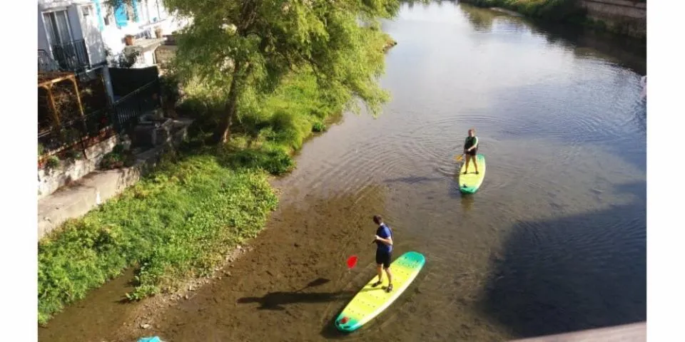 Image qui illustre: Sortie Paddle Sur Le Canal De La Marne Au Rhin