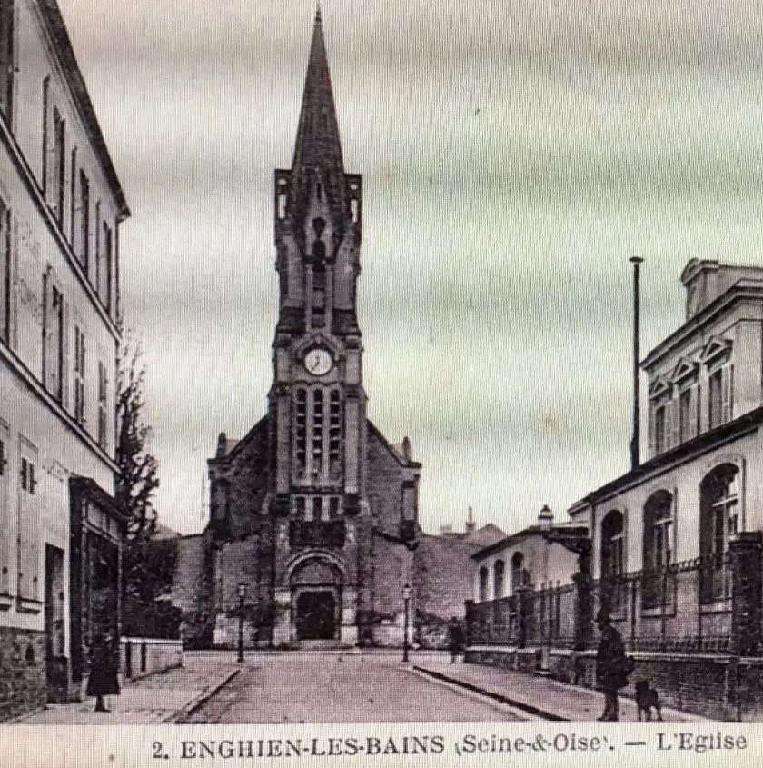 Image qui illustre: Église Saint-joseph à Enghien-les-Bains - 1
