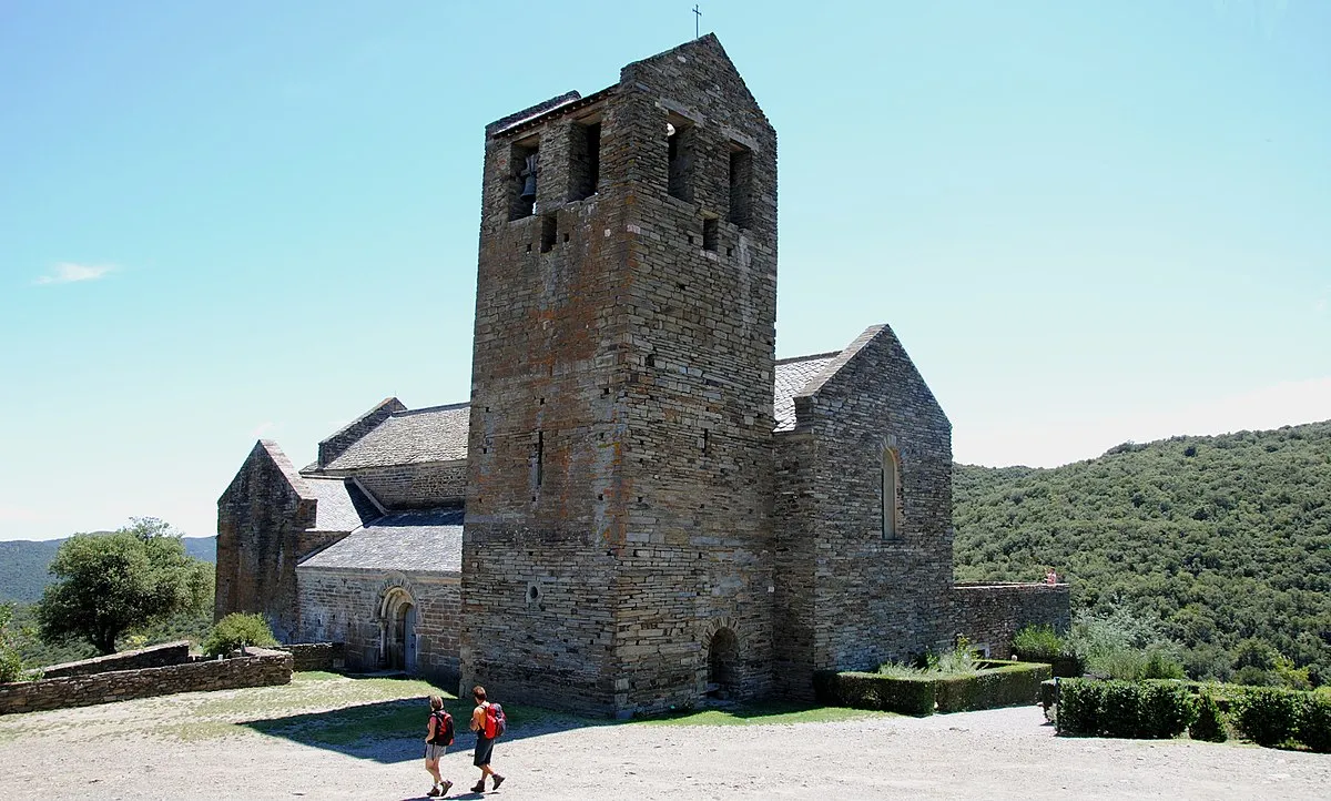 Image qui illustre: Le prieuré de Serrabone à Boule-d'Amont - 0