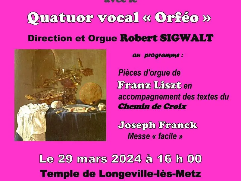 Image qui illustre: Concert - Vendredi Saint - Vêpres à Longeville-lès-Metz - 0