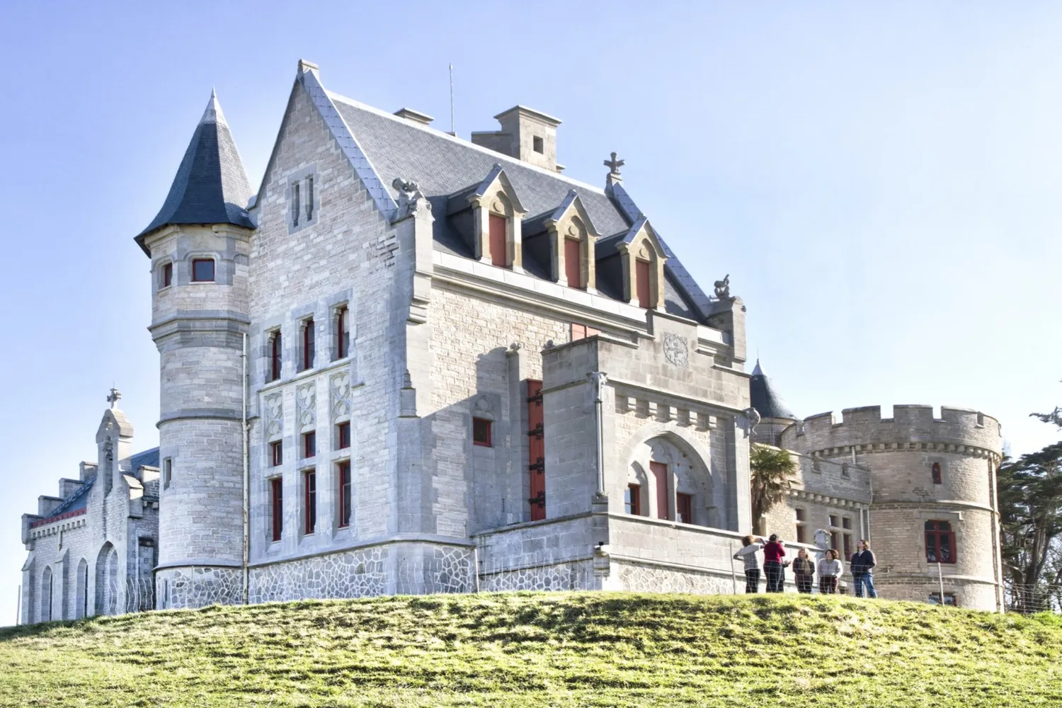 Image qui illustre: Abbadia, Le Château-observatoire à Hendaye - 1