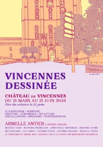 Image qui illustre: Visite libre des deux expositions temporaires : Vincennes dessinée et A la table des trois mousquetaires